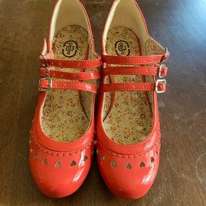 Cute Vintage Lovecore Heels size 7